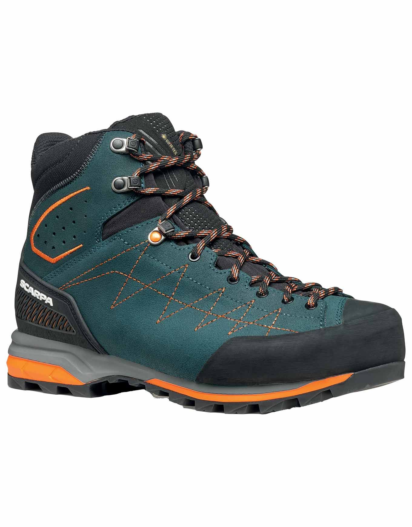 Bocanci Scarpa Zodiac Trek GTX WMN Petrol Rust Orange