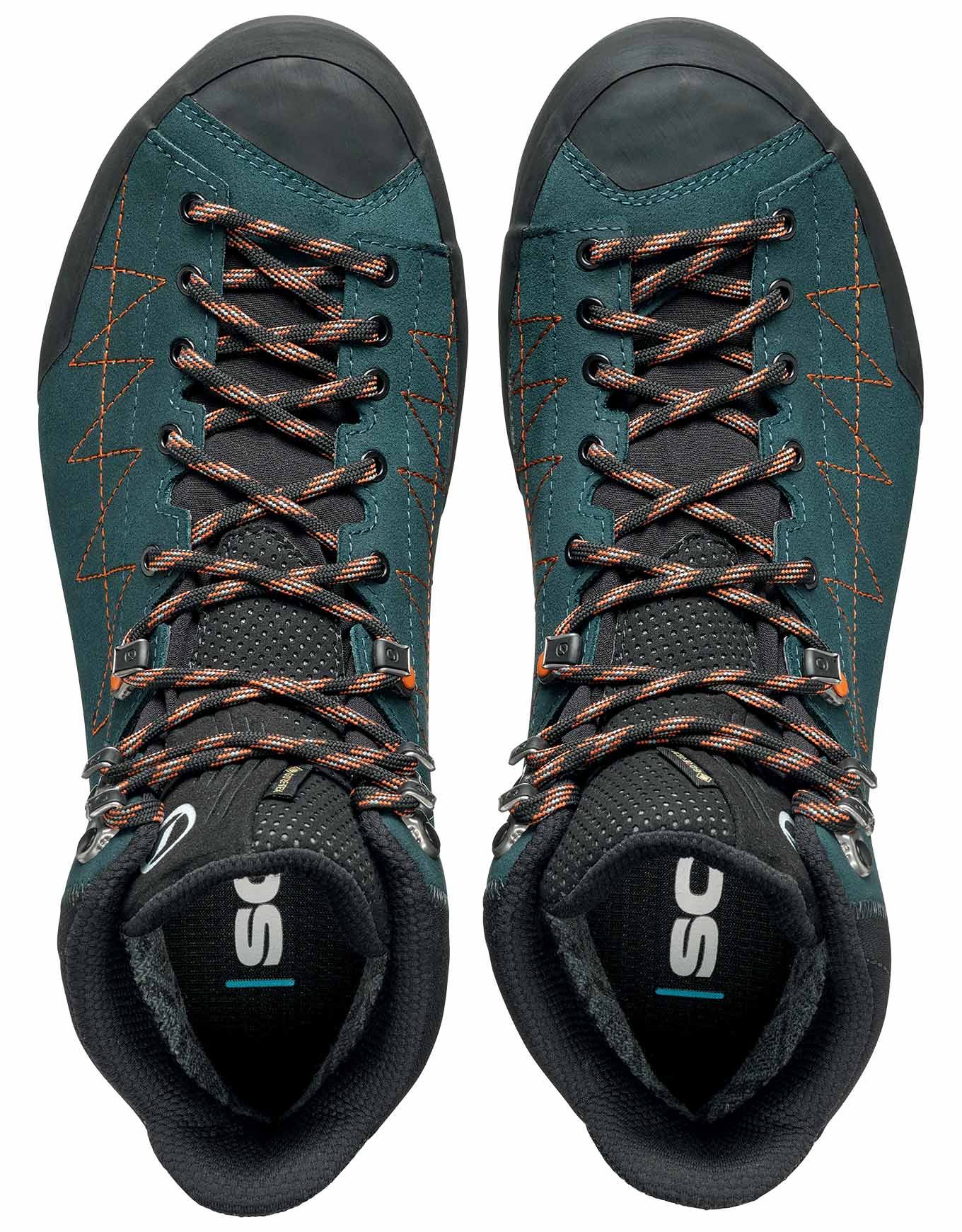 Bocanci Scarpa Zodiac Trek GTX WMN Petrol Rust Orange