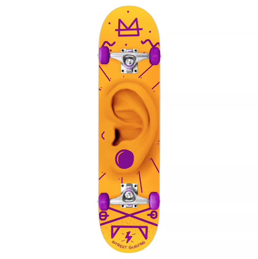Skateboard Streetsurfing Shout OUT