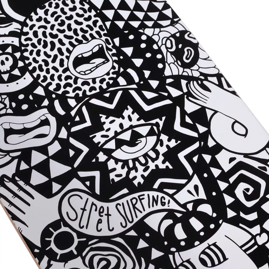 Skateboard Streetsurfing Longboard Rumble Jungle