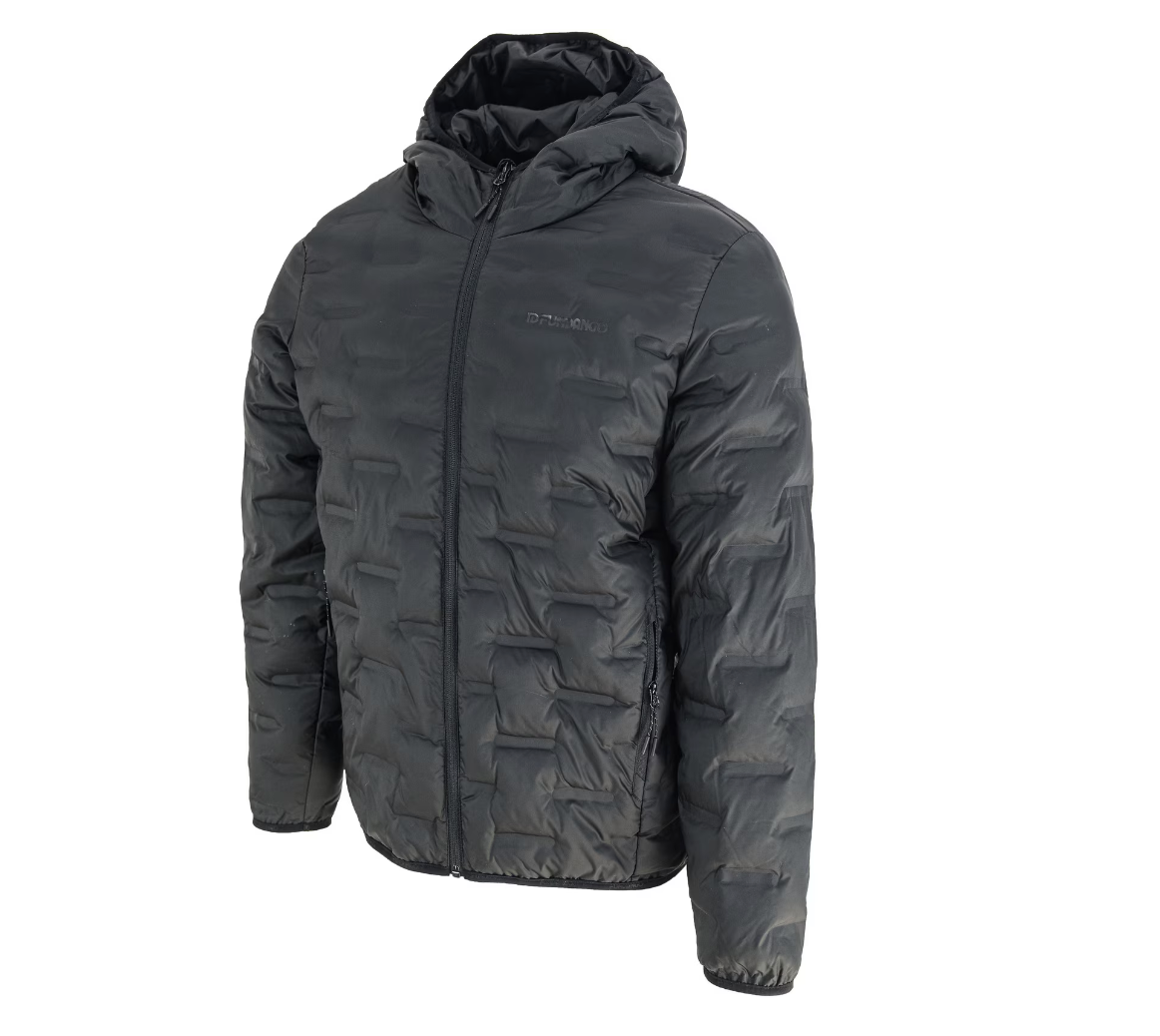 Geacă Bărbați Fundango Smoke Eco Hooded Black