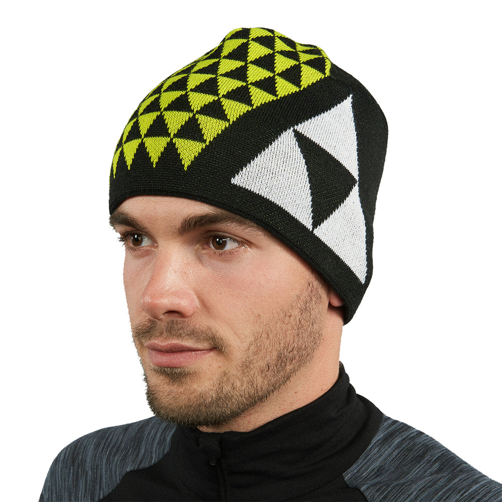 Sapcă Bărbați FIscher Bormio Black Yellow White