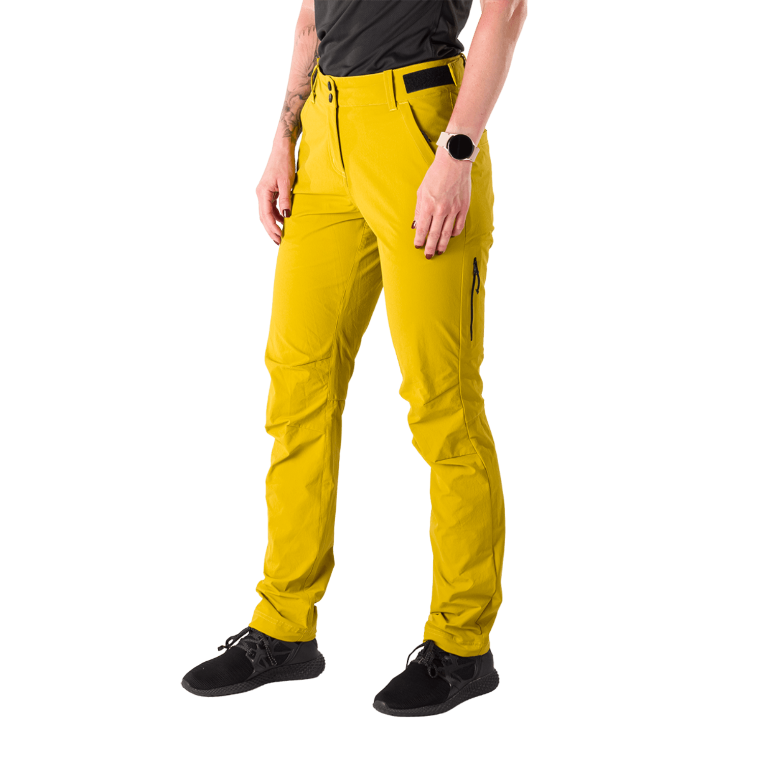 pantaloni dame northfinder uv tria mustard