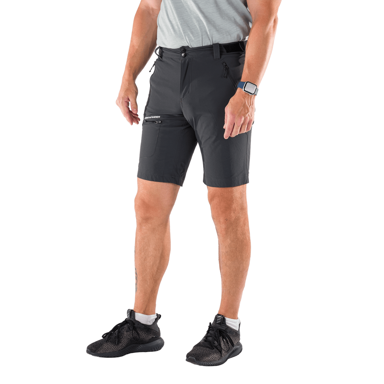 pantaloni scurți bărbați northfinder ario grey