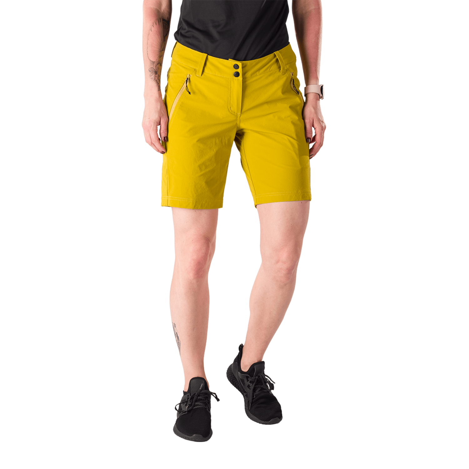 pantaloni scurți dame northfinder venja uv mustard