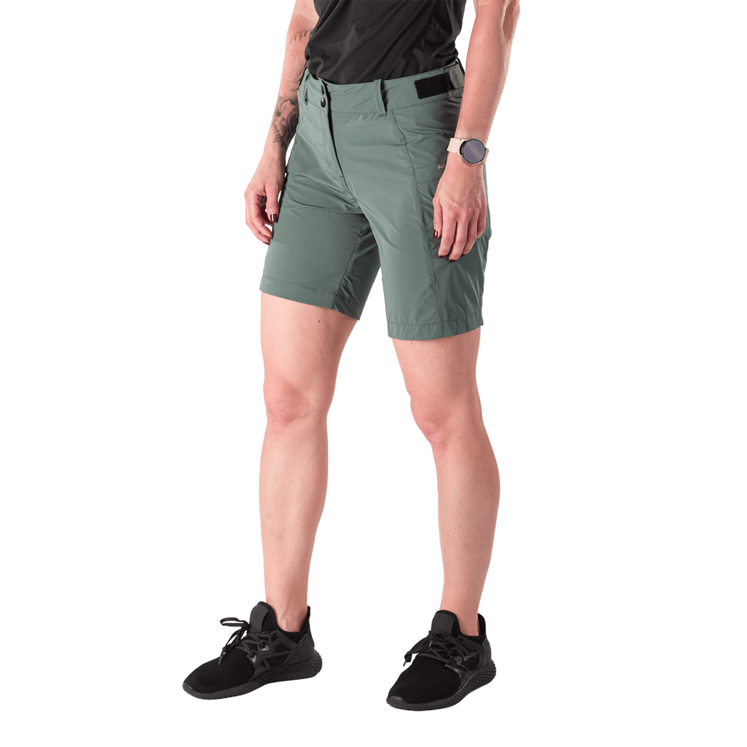 pantaloni scurți dame northfinder florencia green gray