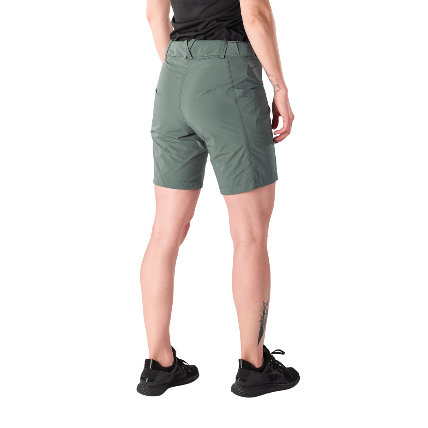 pantaloni scurți dame northfinder florencia green gray