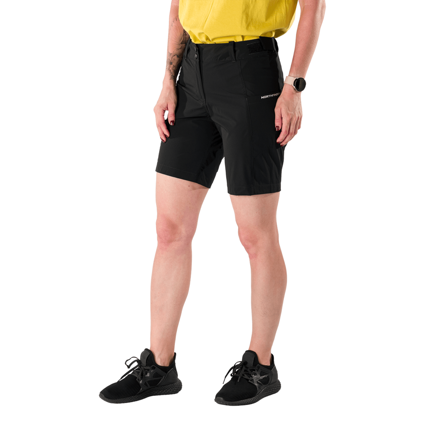 pantaloni scurți dame northfinder florencia black