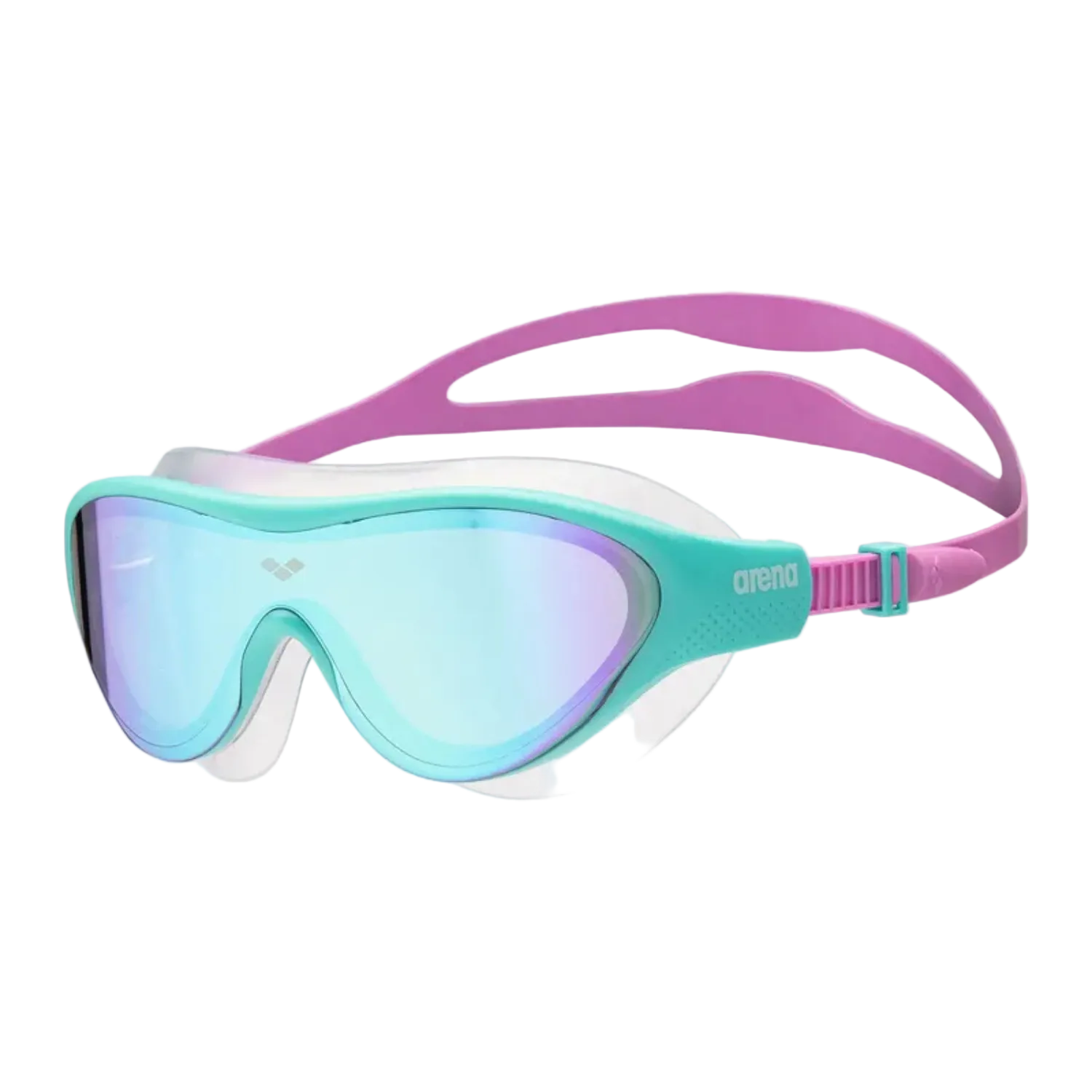 ochelari de înot arena the one mask junior mirror blue water violet
