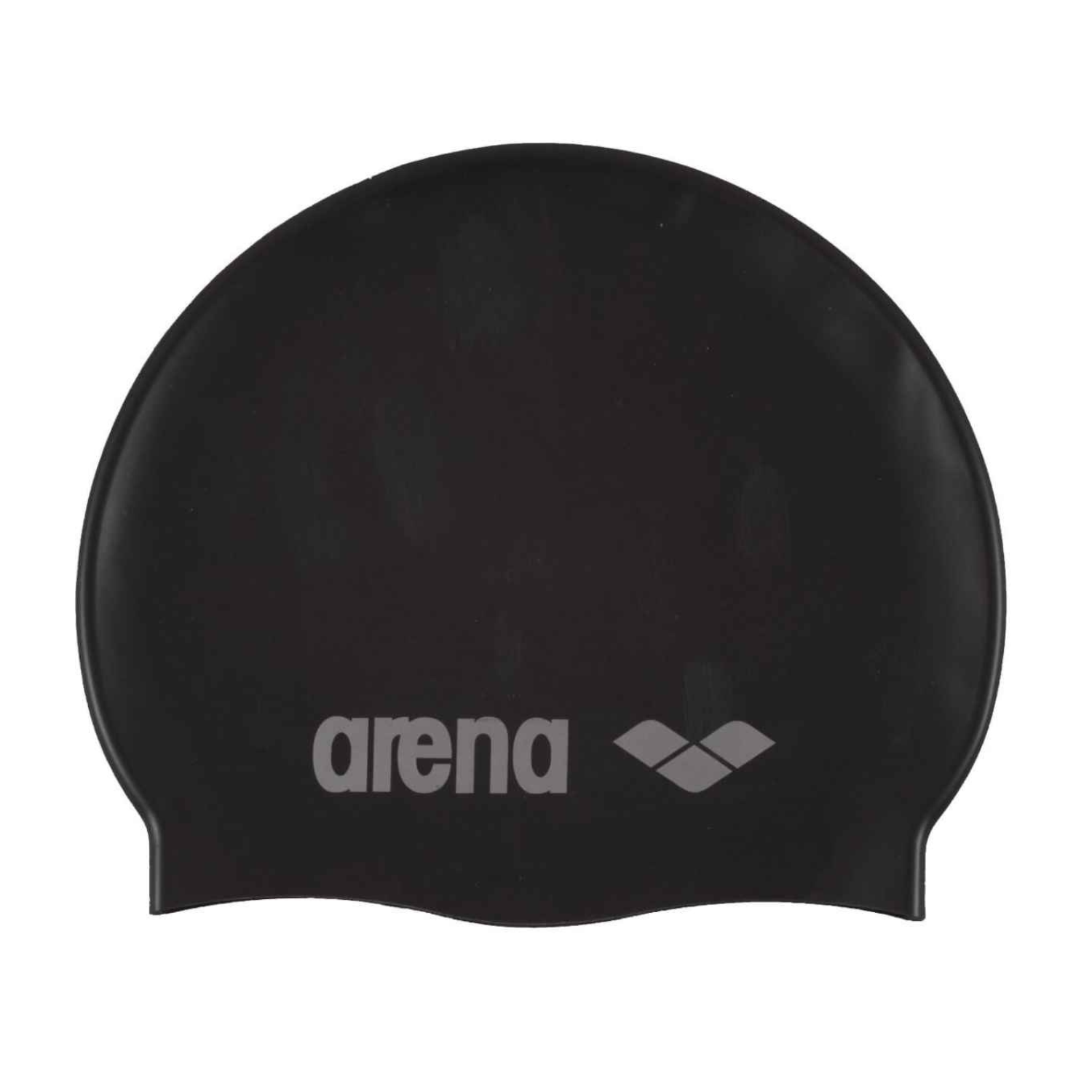 cască de înot arena classic silicone junior black silver
