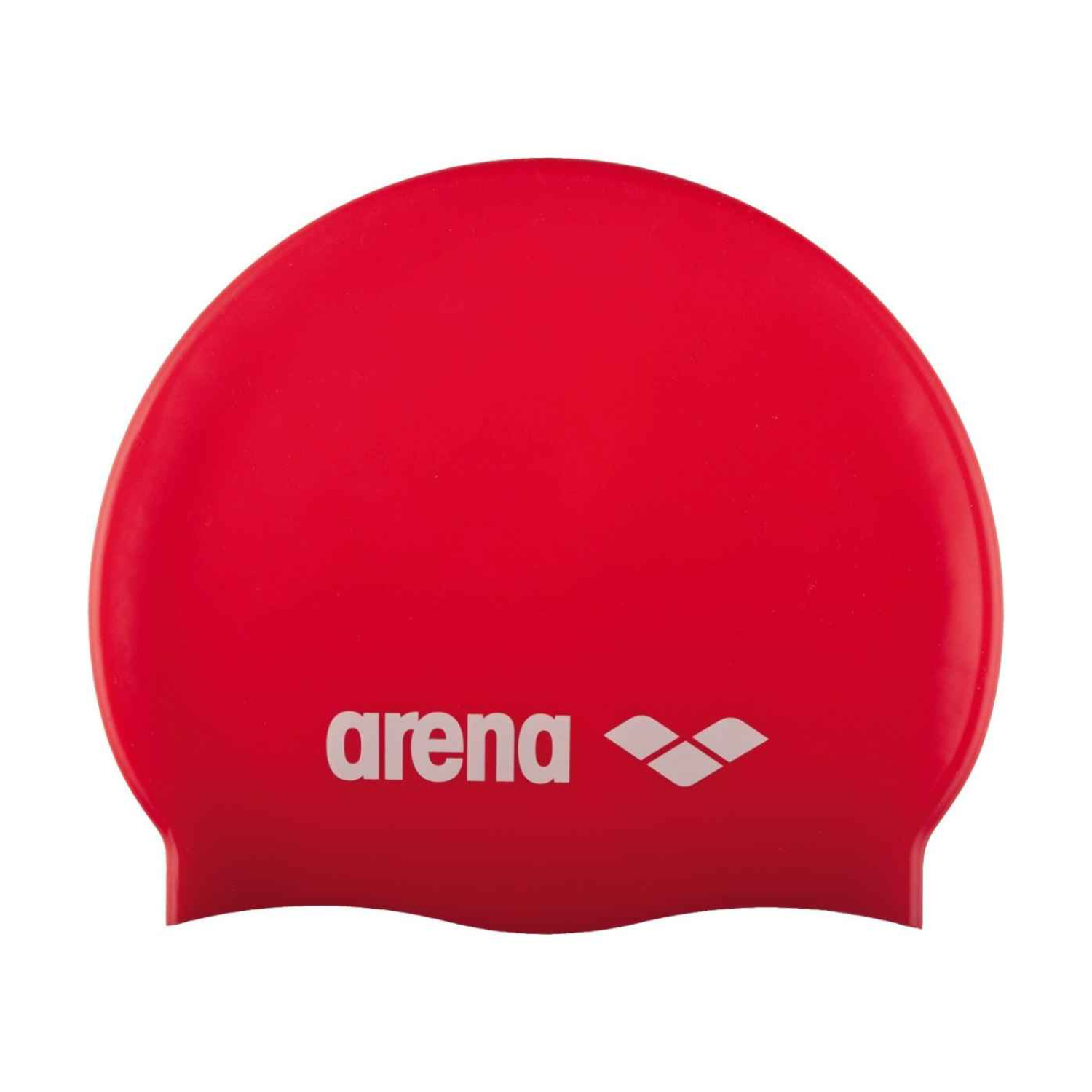 cască de înot arena classic silicone junior red white