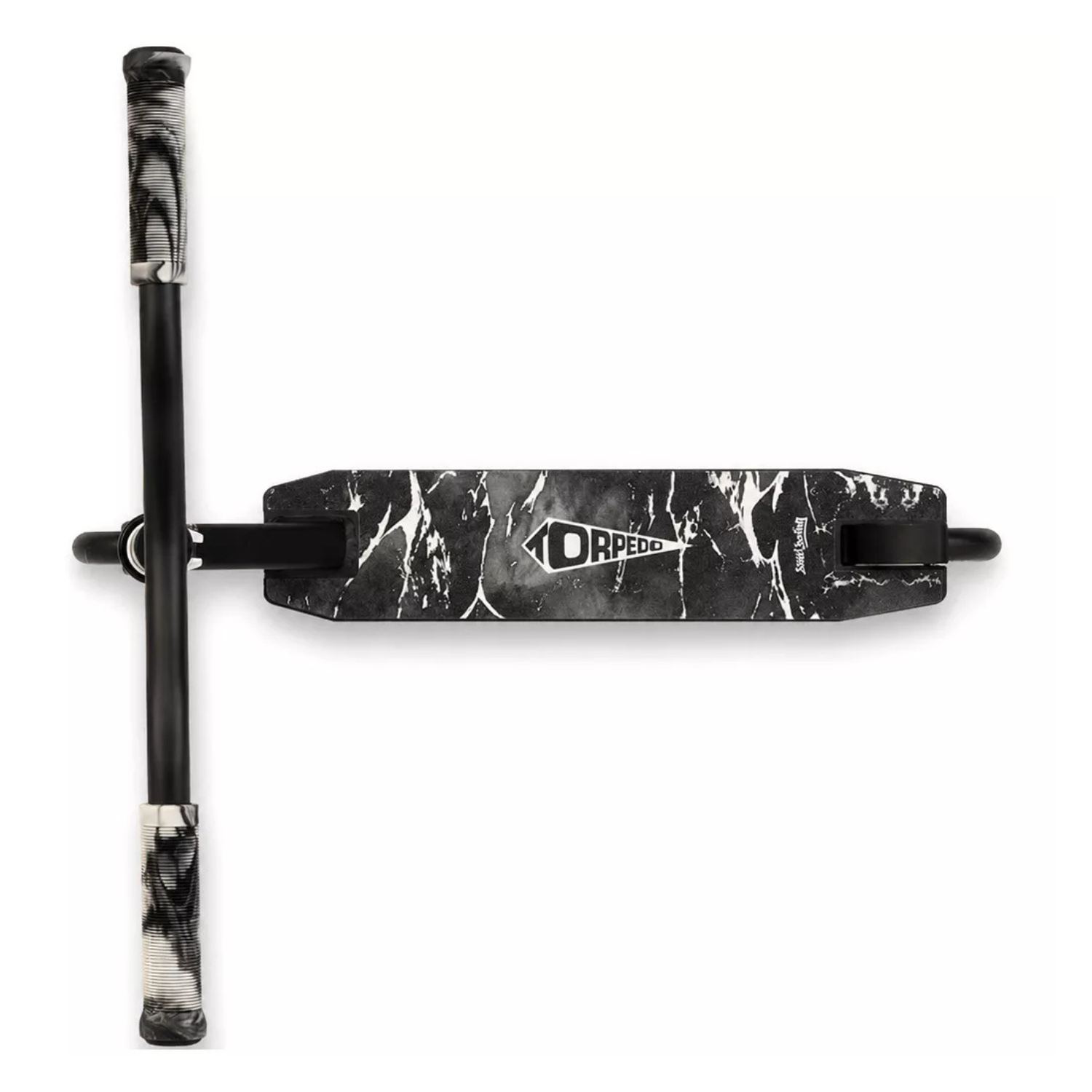 Trotinetă Stunt Streetsurfing Torpedo v2 100mm White Crack