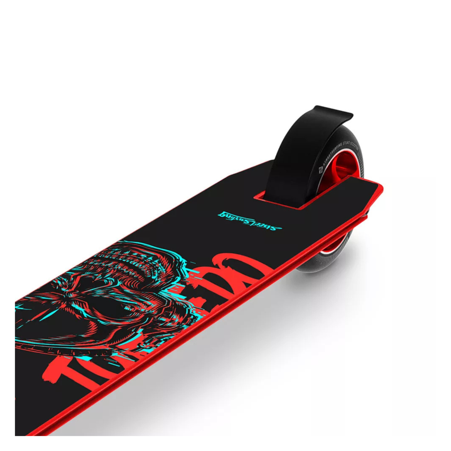 Trotinetă Stunt Streetsurfing Torpedo v2 Red Vibe