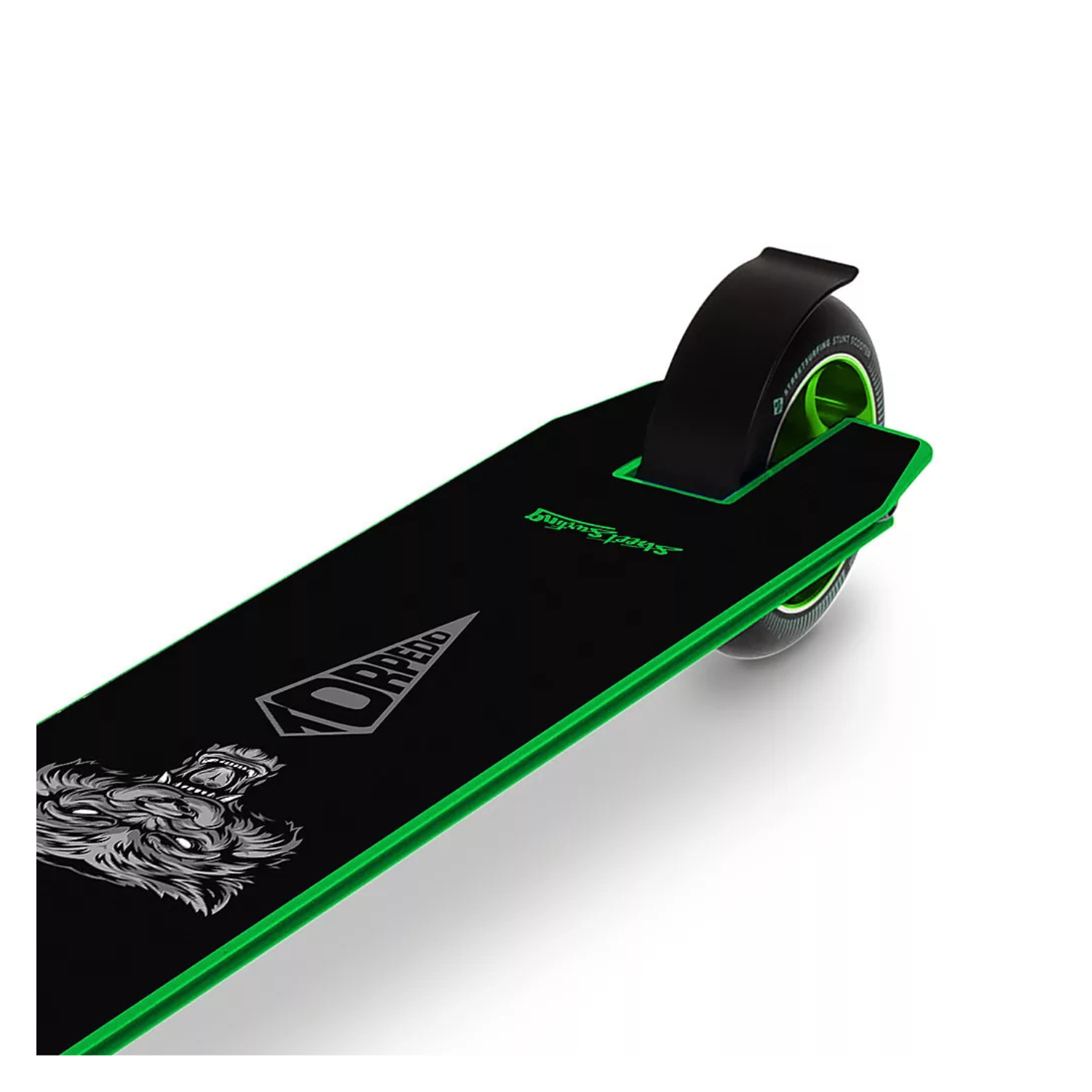 Trotinetă Stunt Streetsurfing Torped v2 100mm Hunt Green