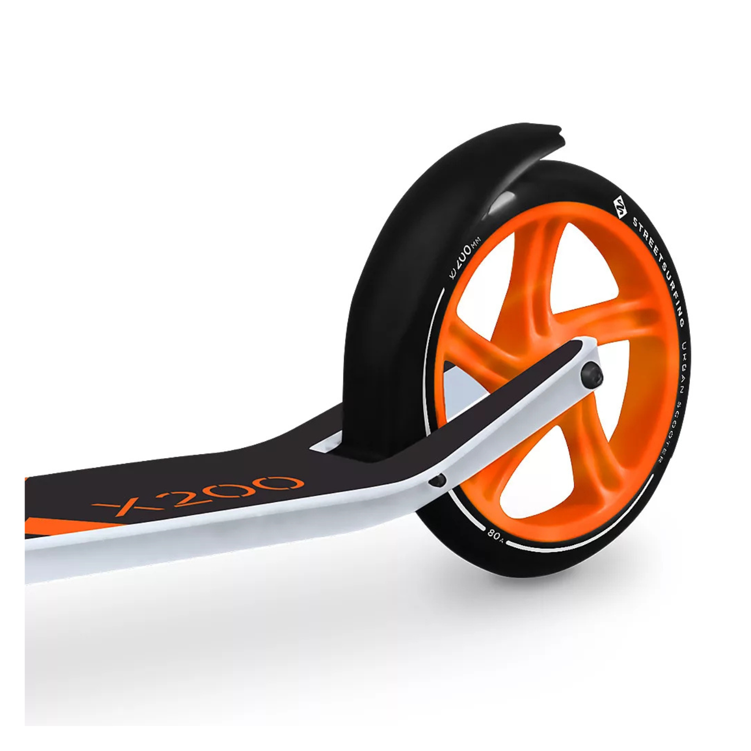 Trotinetă Oraș Streetsurfing x200 Orange