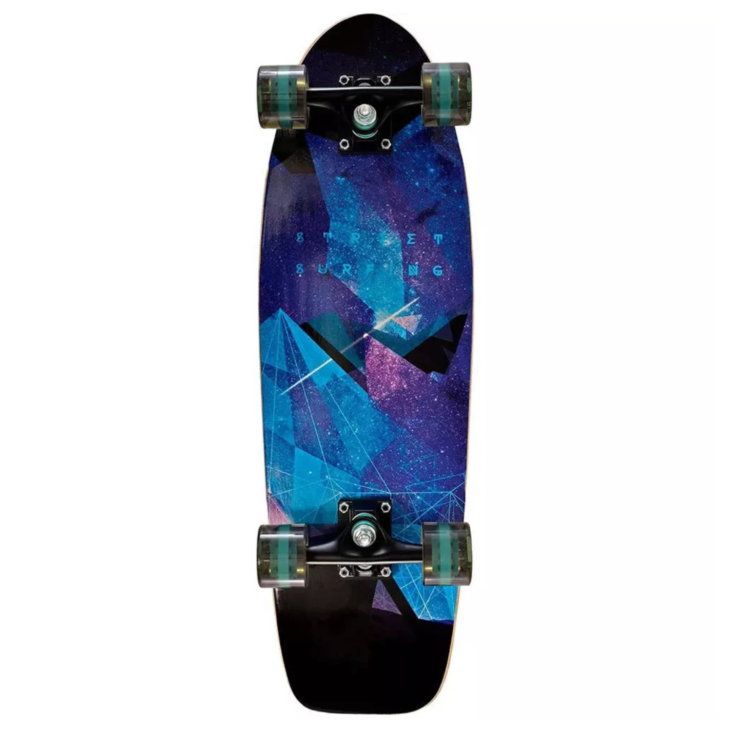 Skateboard Streetsurfing Cruiser Space Line