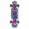 Skateboard Streetsurfing Cruiser Ride The Wild