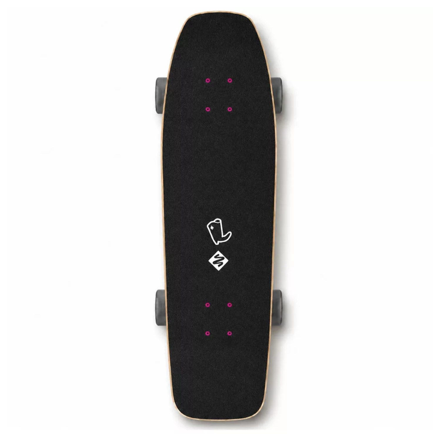 Skateboard Streetsurfing Cruiser Ride The Wild