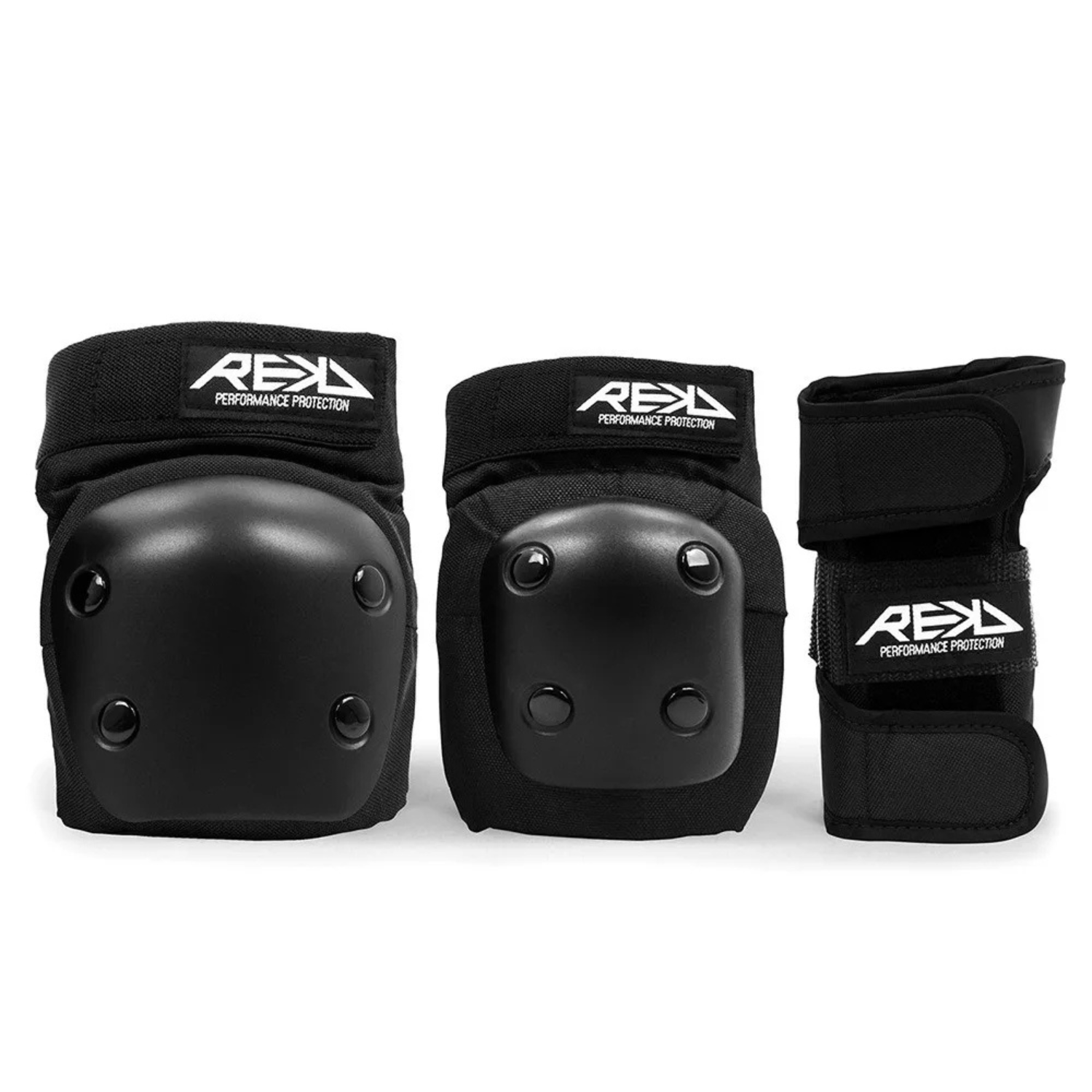 Set Protecție Rekd Junior Heavy Duty Triple Black