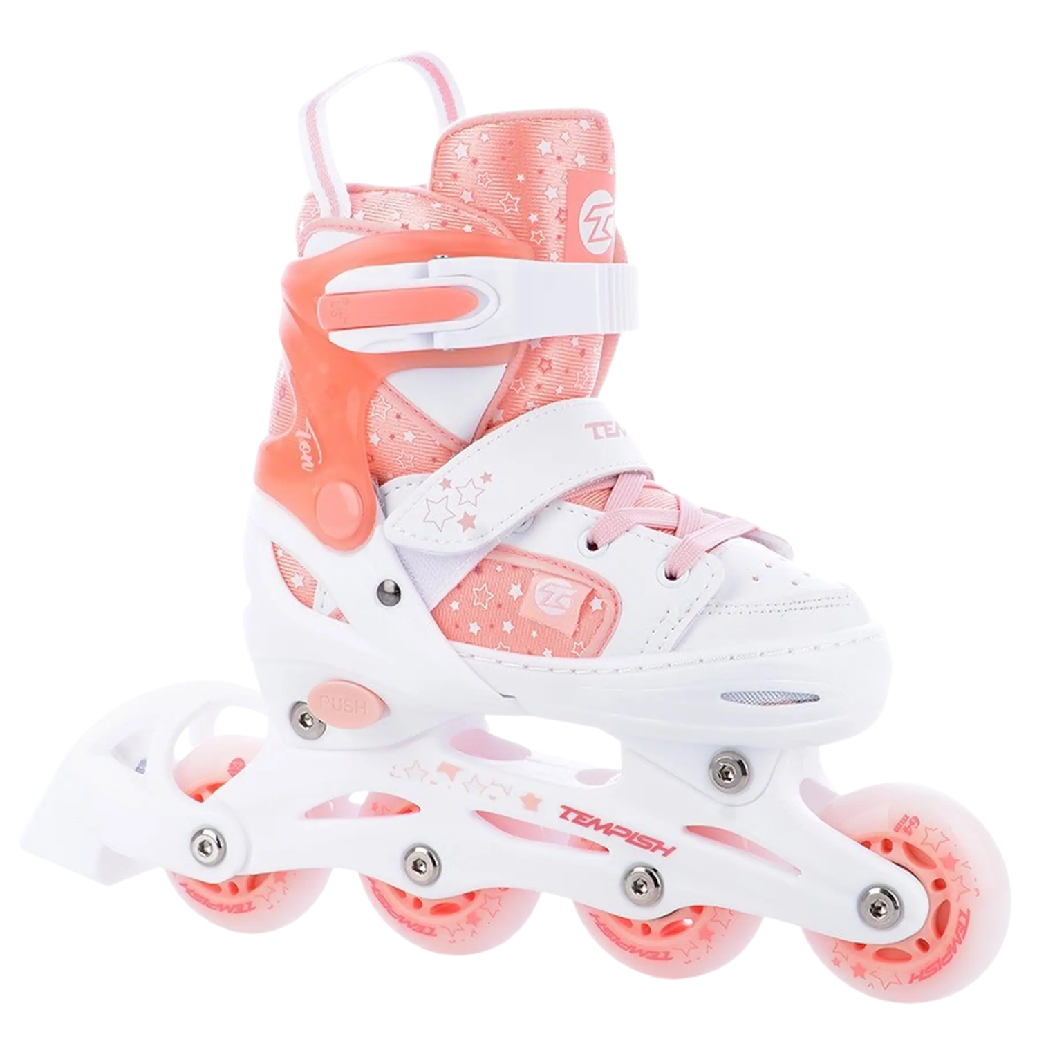 Role Reglabile Dual Tempish RS Ton Girl Duo Led Pink Adjustable