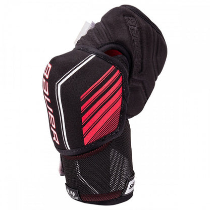 Cotieră rigide Bauer Elbow NSX JR Black Red