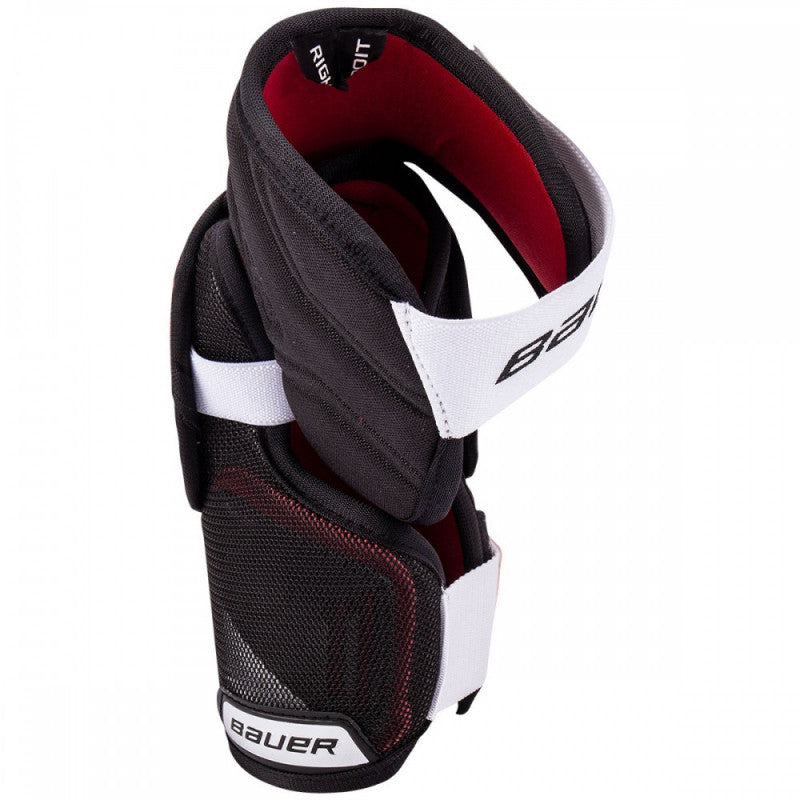 Cotieră rigide Bauer Elbow NSX JR Black Red