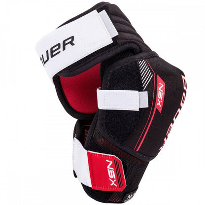 Cotieră rigide Bauer Elbow NSX JR Black Red