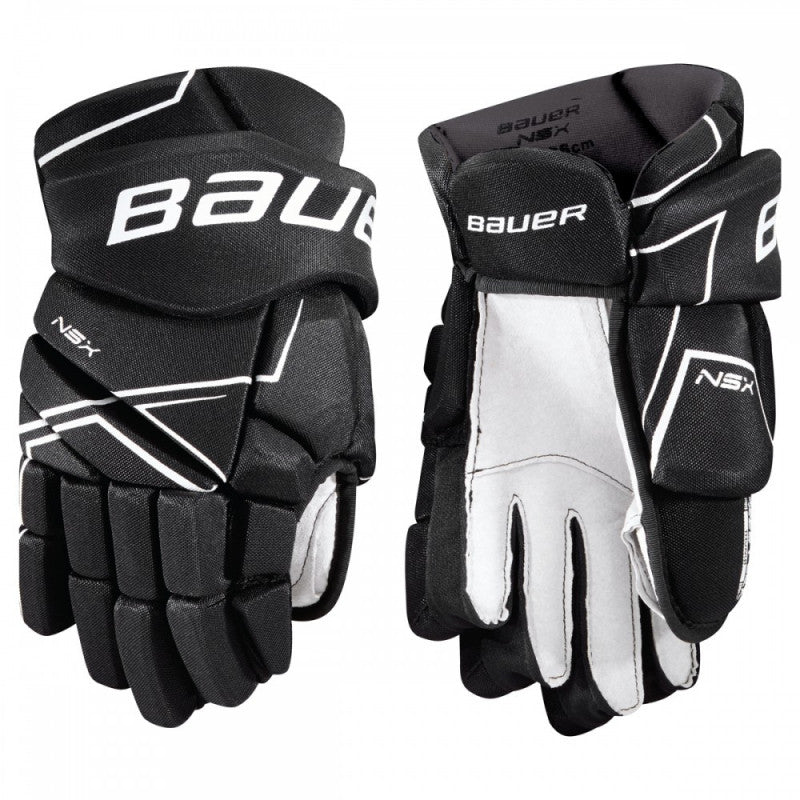 Mănuși Hochei Bauer NSX Glove JR Black White