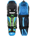 Tibieră Bauer X Youth Shinguard Black Blue Yellow
