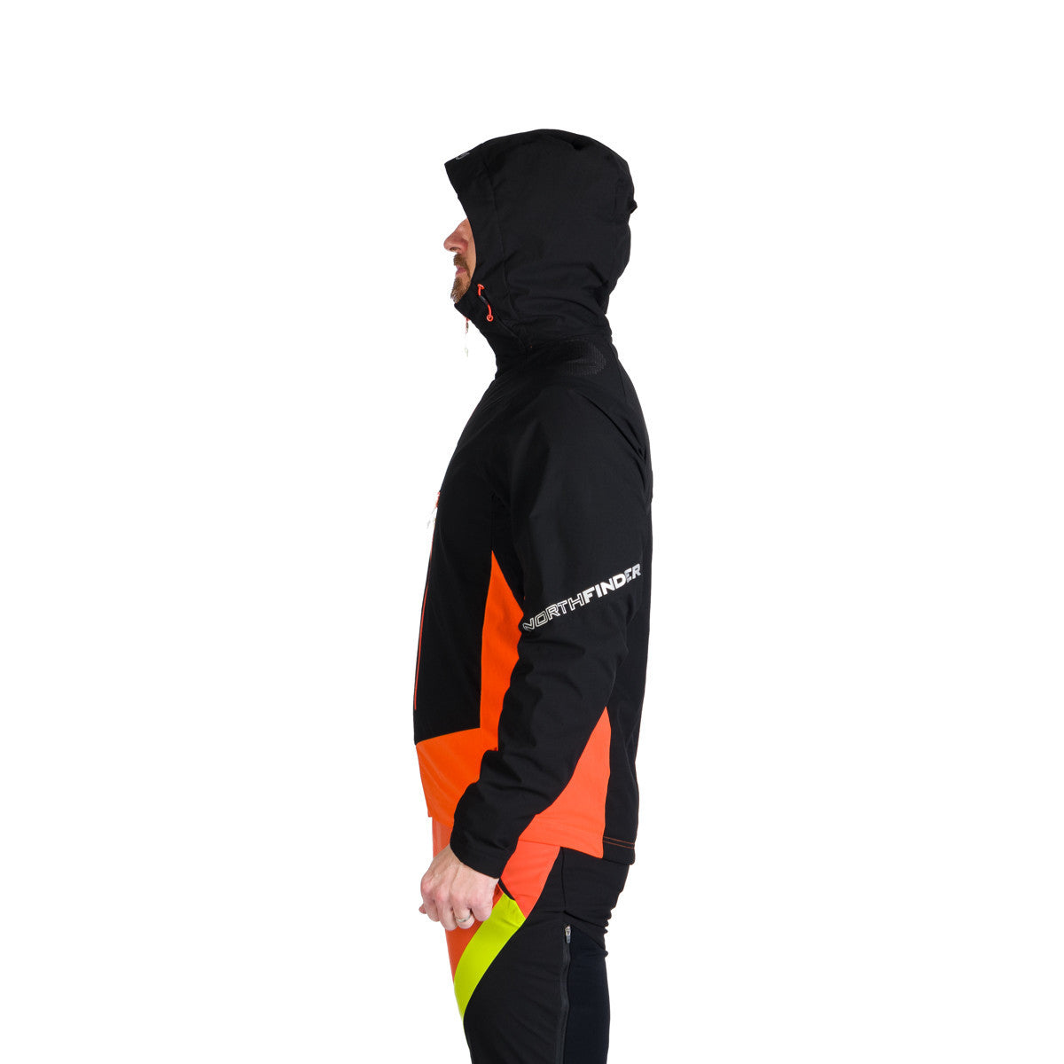 Geacă Bărbați Northfinder Skialp Sokolec2 Black Orange