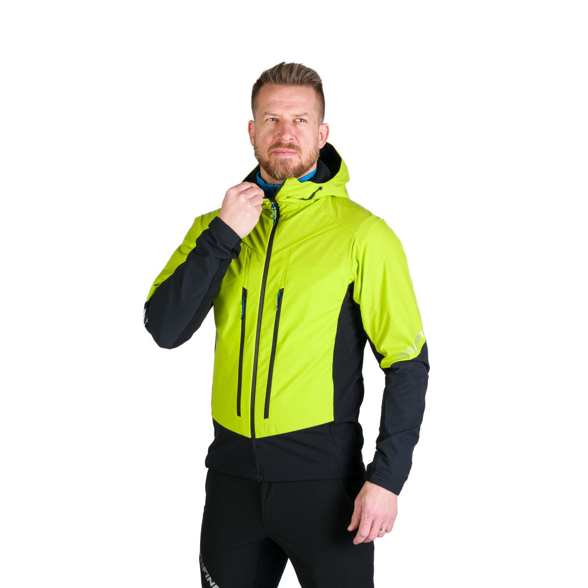 Geacă Bărbați Northfinder Skialp Sokolec2 Lime Green Black