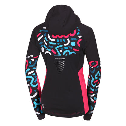 Geacă Schi Primaloft Dame Northfinder Rohace 3 Multicolor Print