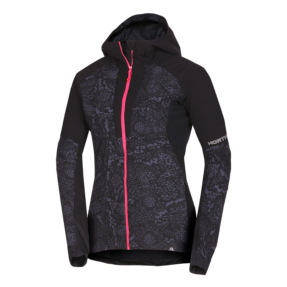 Geacă Schi Primaloft Dame Northfinder Rohace 3 Blackprint