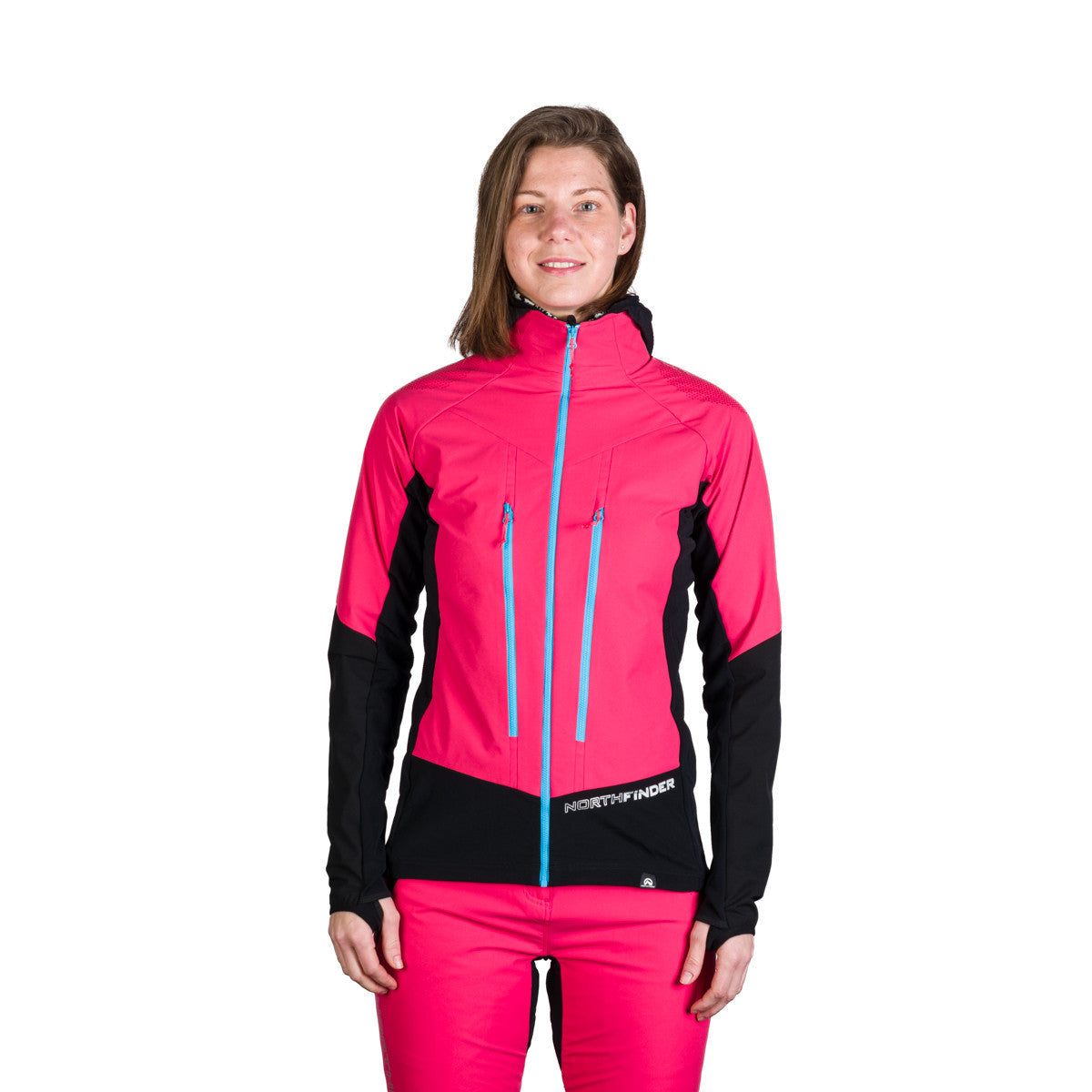 Geacă Dame Northfinder Krizna Raspberry Black