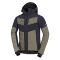 Geacă Schi Bărbați Northfinder Vasilli Black Dark Green