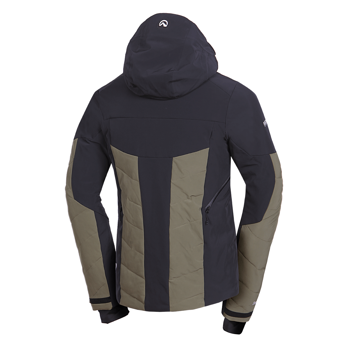 Geacă Schi Bărbați Northfinder Vasilli Black Dark Green