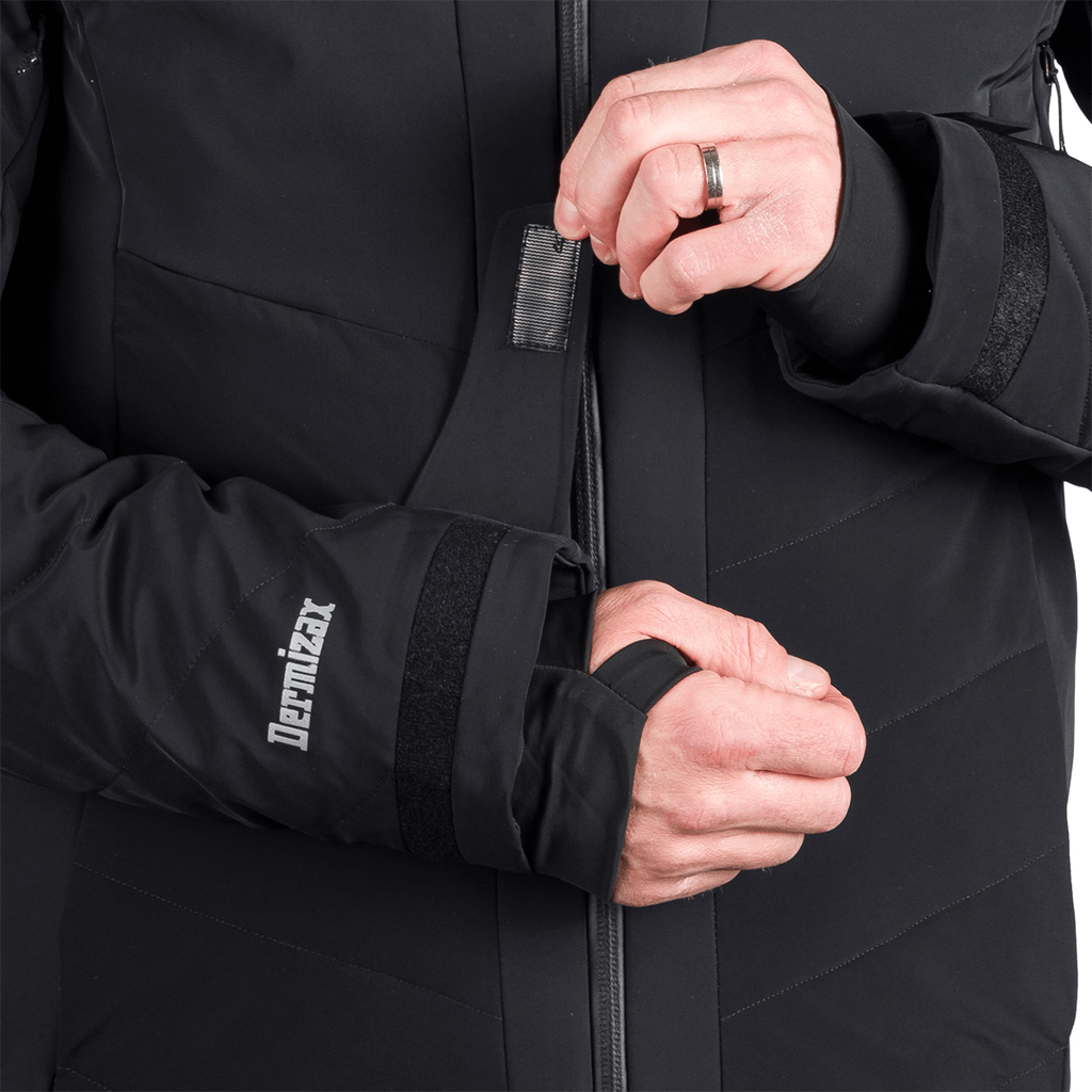 Geacă Schi Bărbați Northfinder Vasilli Black Black