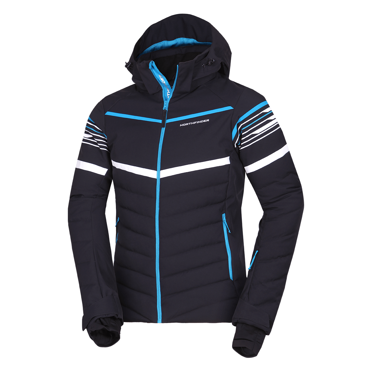 Geacă Bărbați Northfinder Yarognew Black Blue