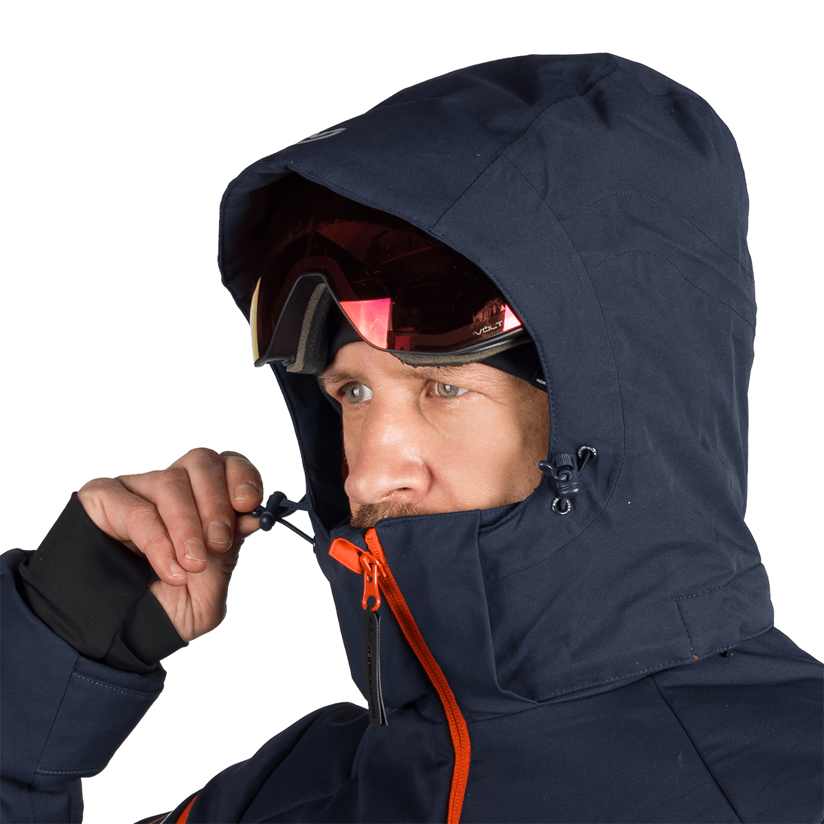 Geacă Bărbați Northfinder Yarognew Navy Orange