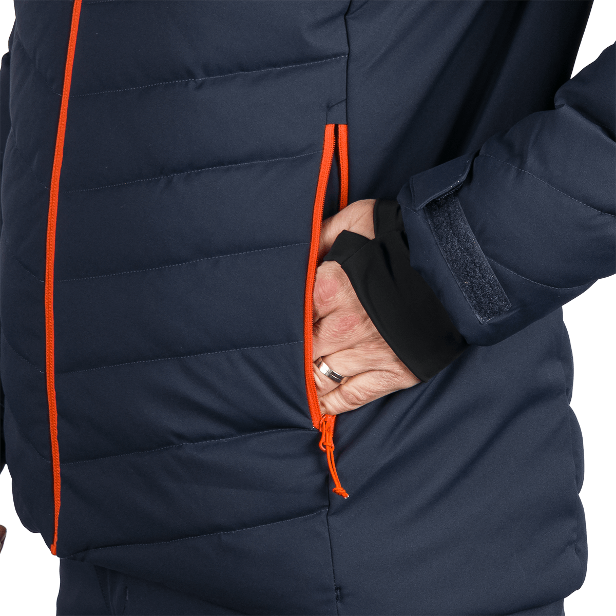 Geacă Bărbați Northfinder Yarognew Navy Orange