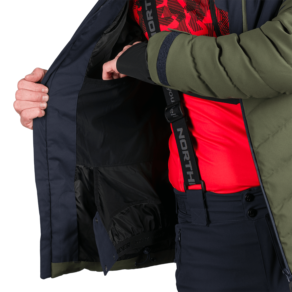 Geacă Bărbați Zygmunt Dark Green Navy