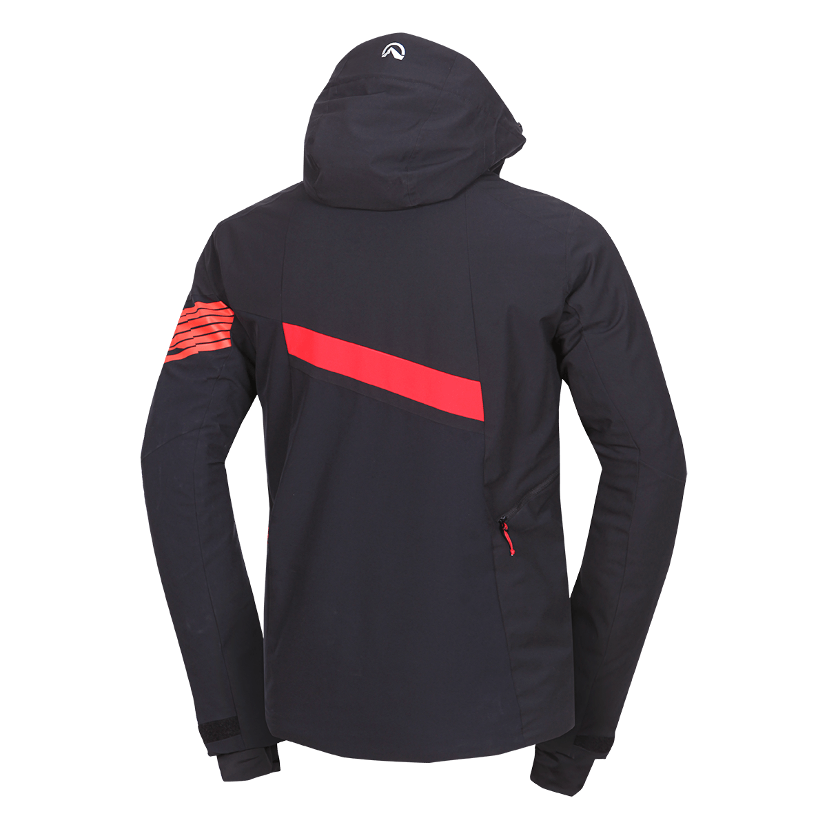 Geacă Schi Bărbați  Northfinder Balint Black Red