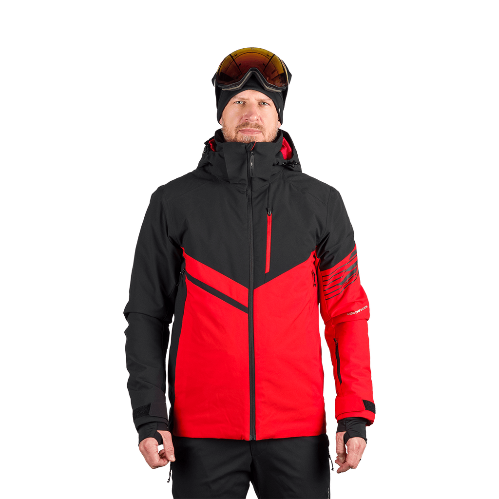 Geacă Schi Bărbați  Northfinder Balint Red Black