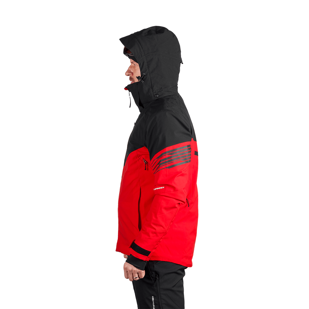 Geacă Schi Bărbați  Northfinder Balint Red Black