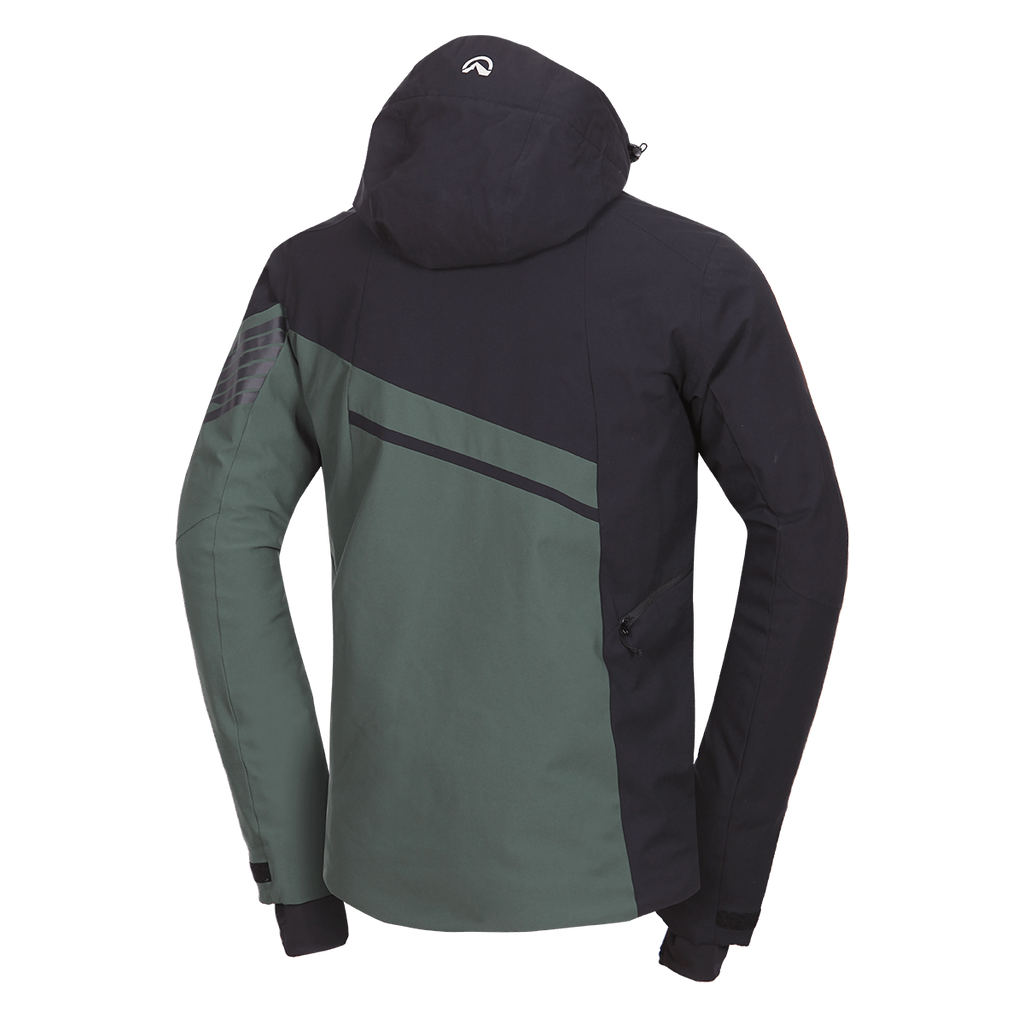 Geacă Schi Bărbați  Northfinder Balint Black Dark Green
