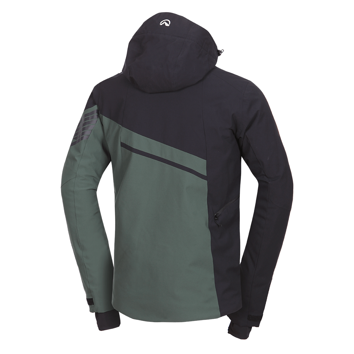 Geacă Schi Bărbați  Northfinder Balint Black Dark Green