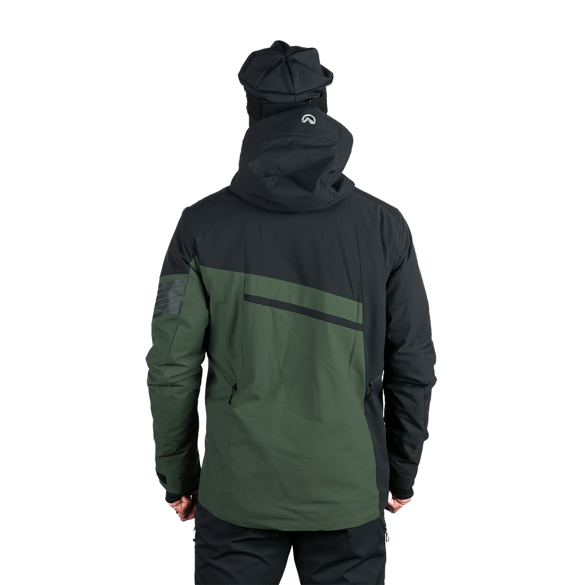 Geacă Schi Bărbați  Northfinder Balint Black Dark Green