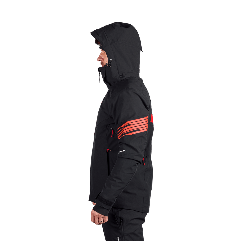 Geacă Schi Bărbați  Northfinder Balint Black Red