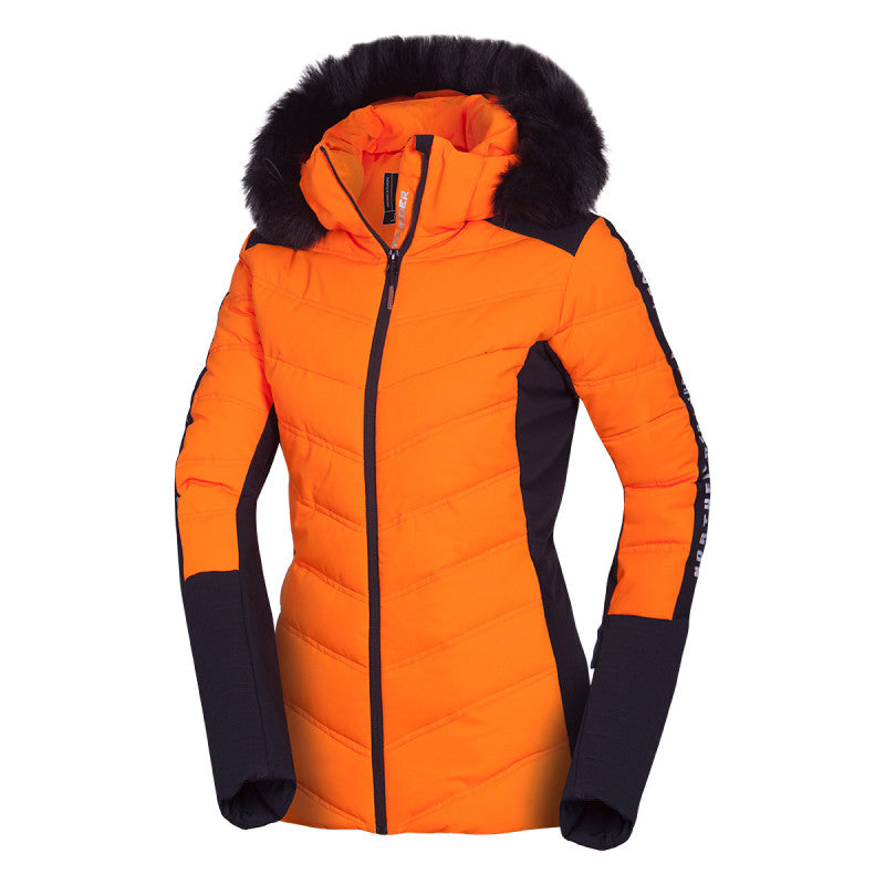 Geacă Schi Dame Thelma Orange Black Orange