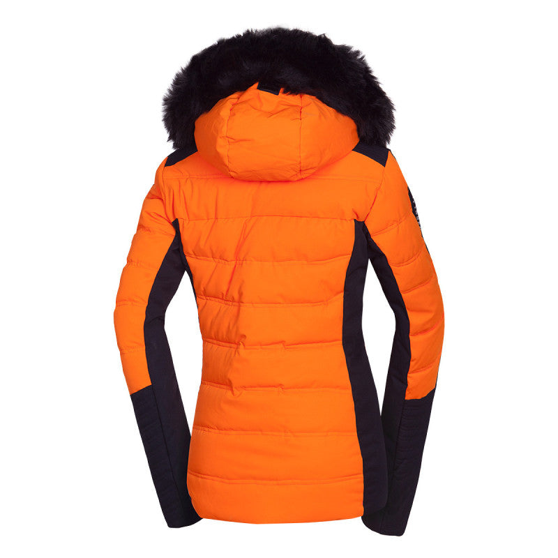 Geacă Schi Dame Thelma Orange Black Orange